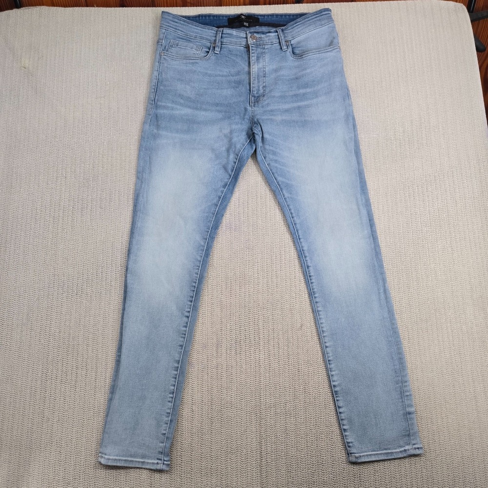 Jordan Craig Legacy Edition Sean Jeans Men 36x32 Blue Light Wash Slim Straight